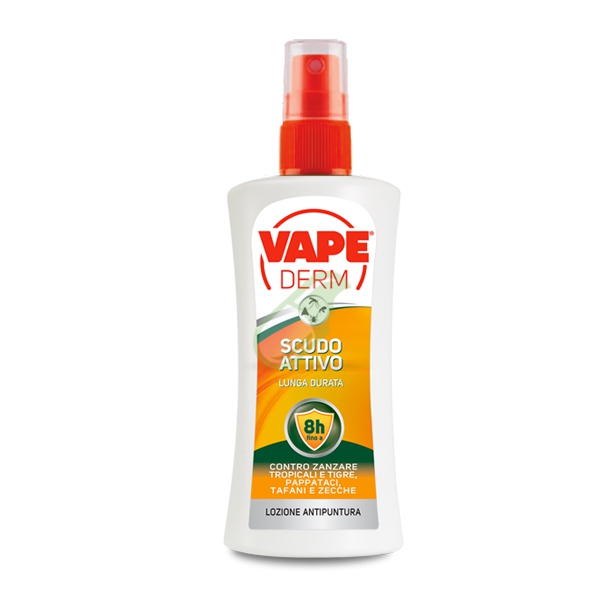 Vape Linea Antirepellenti  Derm Lo Scudo Attivo Lozione 100 ml