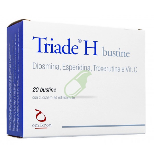 Omikron Italia Linea Circolazione e Microcircolo Triade H Integratore 20 Bustine