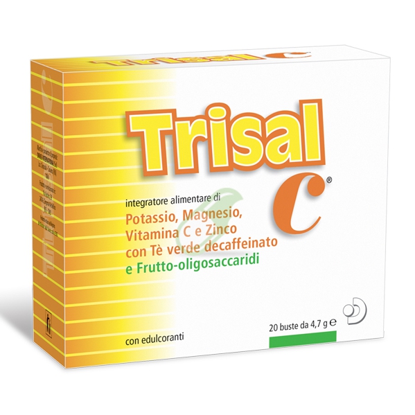 Difass International Linea Vitamine e Minerali Trisal C Integratore 20 Buste