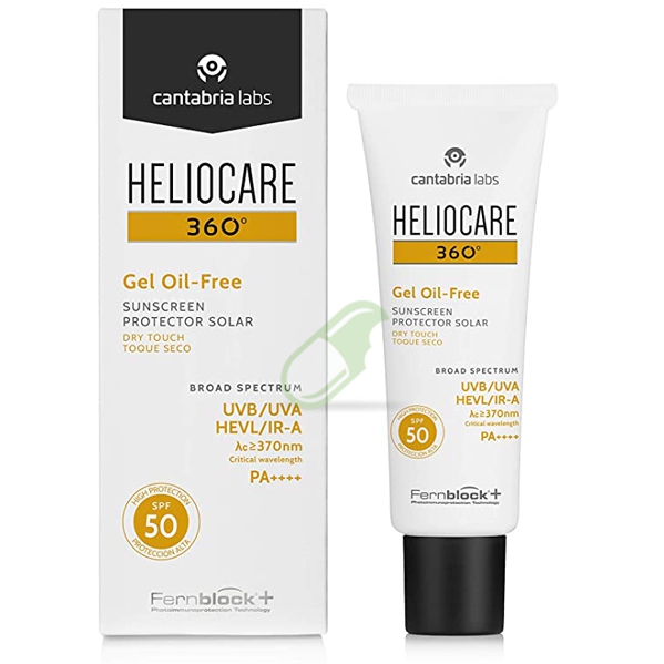 Heliocare Protezione solare 360 Oil Free SPF 50 gel 50 ml