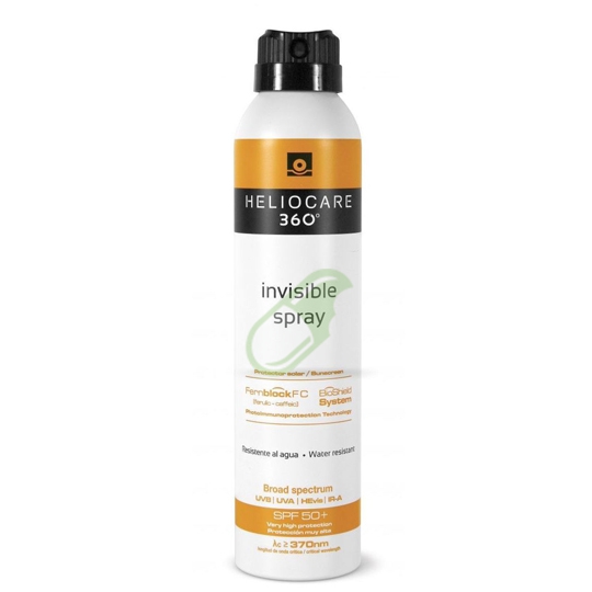 Heliocare Protezione solare 360 Invisible Spray SPF 50+ 200 ml