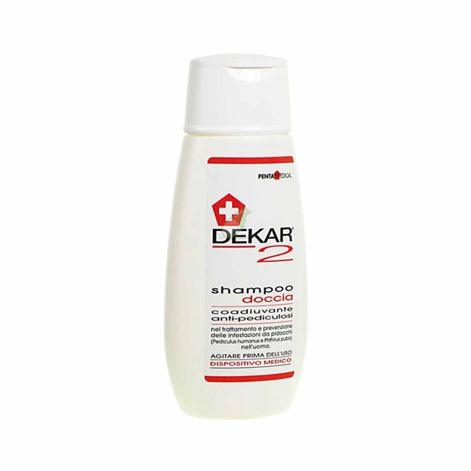 Pentamedical Linea Anti-Pediculos Dekar 2 Shampoo Doccia Anti Pidocchi 125 ml