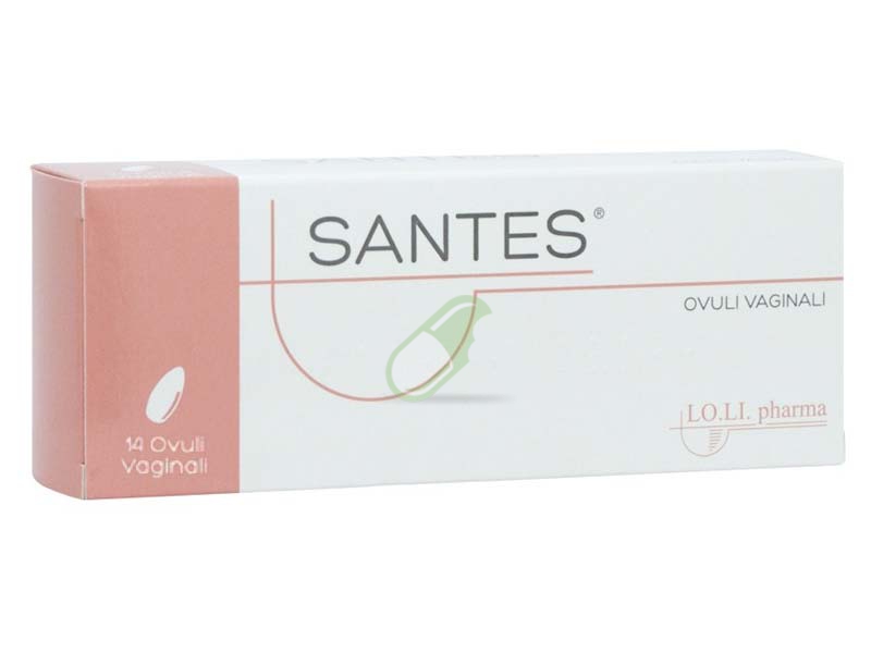 LO.LI.Pharma Linea Benessere della Donna Santes 14 Ovuli Vaginali