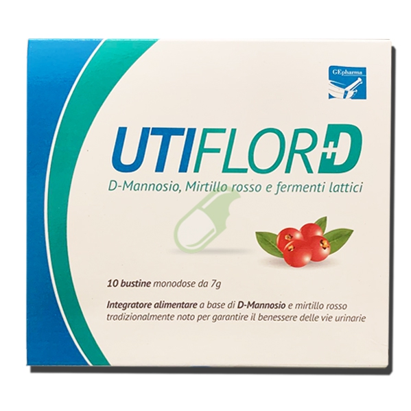 Gepharma Linea Benessere Apparato Urinario Utiflor D Integratore 10 Bustine