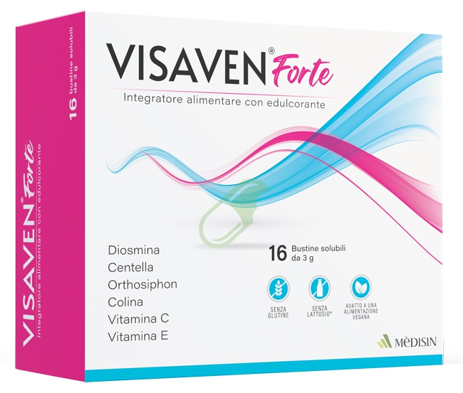 Medisin Linea Circolazione e Microcircolo Visaven Forte Integratore16 Bustine