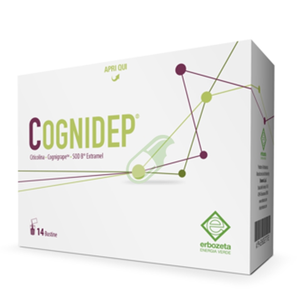 Erbozeta Linea Benessere Sistema Nervoso Cognidep Integratore 14 Bustine