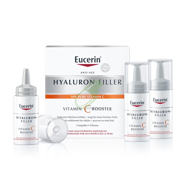 Eucerin Linea Hyaluron Filler Vitamina C Booster 3 Flaconi X 8 ml