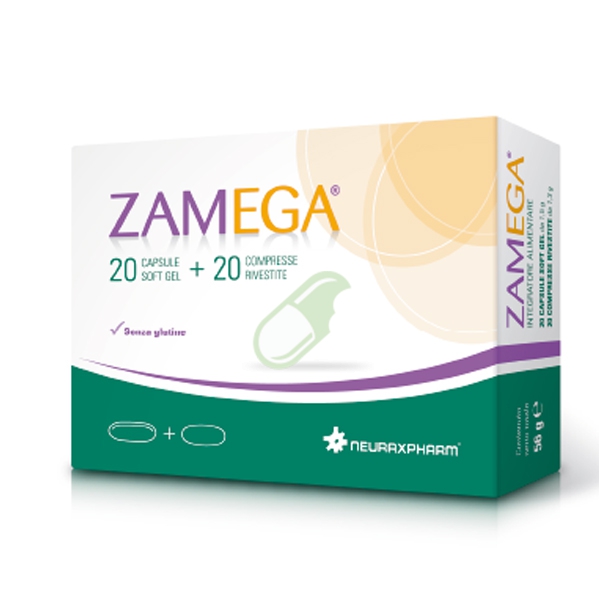 Neuraxpharm Linea Benessere Zamega 20 Capsule Softgel + 20 Compresse