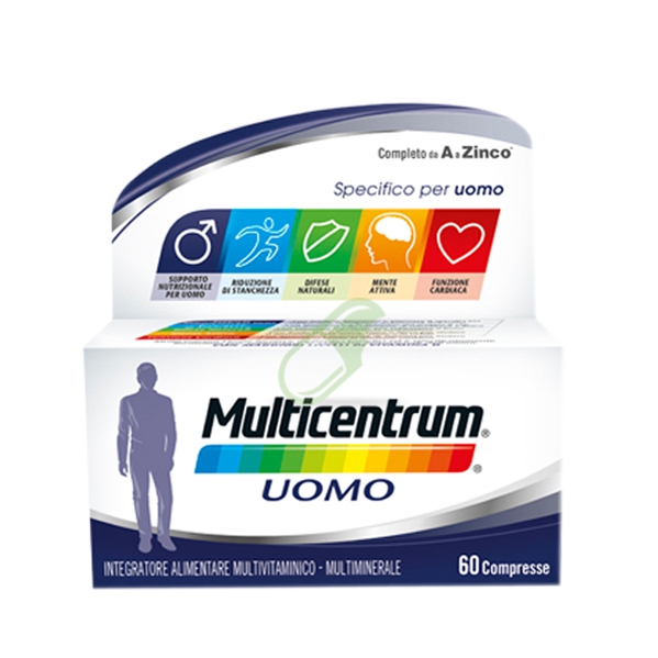 Multicentrum Linea Uomo Integratore Alimentare Specifico 60 Compresse
