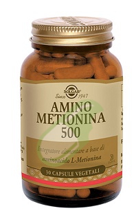 Solgar Linea Controllo del Peso Amino Metionina 500 Integratore 30 Capsule
