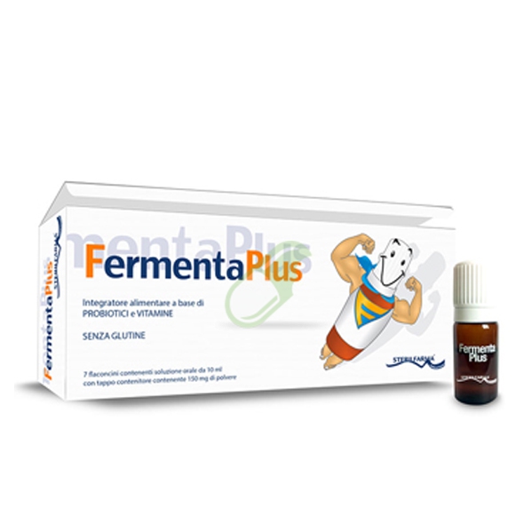 Sterilfarma Linea Intestino Sano Fermenta Plus Fermenti Lattici 7 Flaconcini