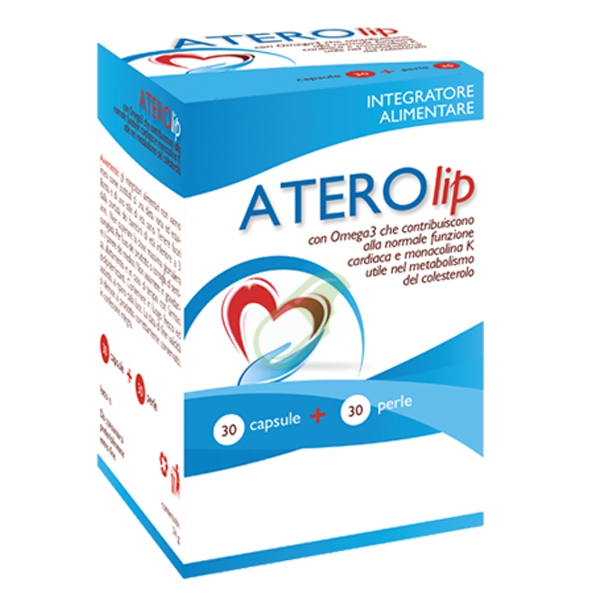 Aqua Viva Linea Controllo del colesterolo Aterolip 30 Capsule + 30 Perle