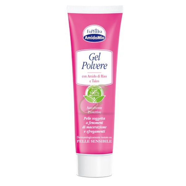 Euphidra Amidomio Gel Polvere con amido di riso e talco 50 ml