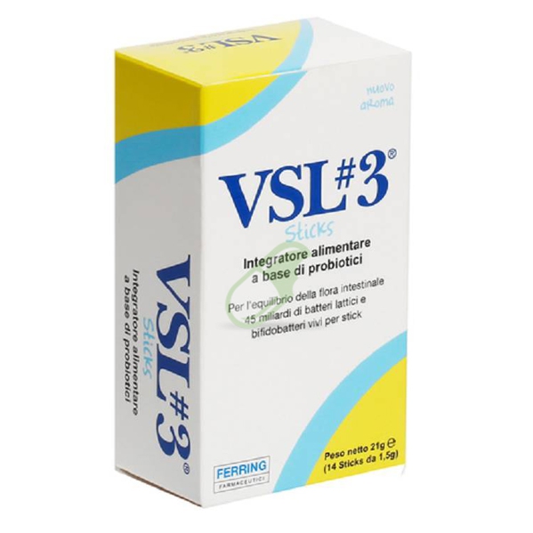 Actial Farmaceutica Linea intestino Sano VSL#3 Integratore 14 Stick 1,5 G