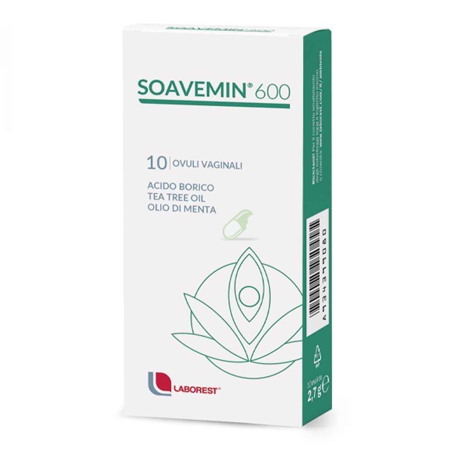 Laborest Linea Igiene Intima Soavemin 600 10 Ovuli