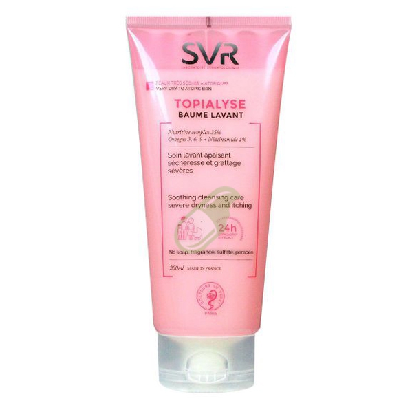 Laboratoires Svr Linea Dermatologica Topialyse Baume Lavante 200 ml
