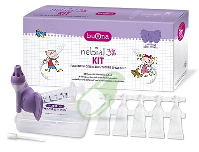 Buona Linea Pediatrica Nebial Kit 3%
