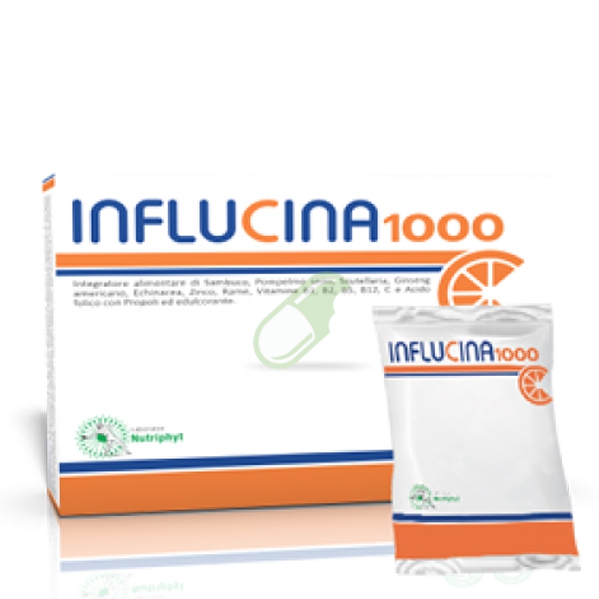 Laboratori Nutriphyt Linea Difese Immunitarie Influcina 1000 14 Bustine