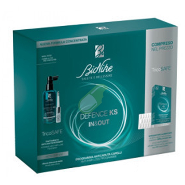 Defence Ks Bipack In & Out Trattamento Anticaduta + Integratore 30 Compresse oma