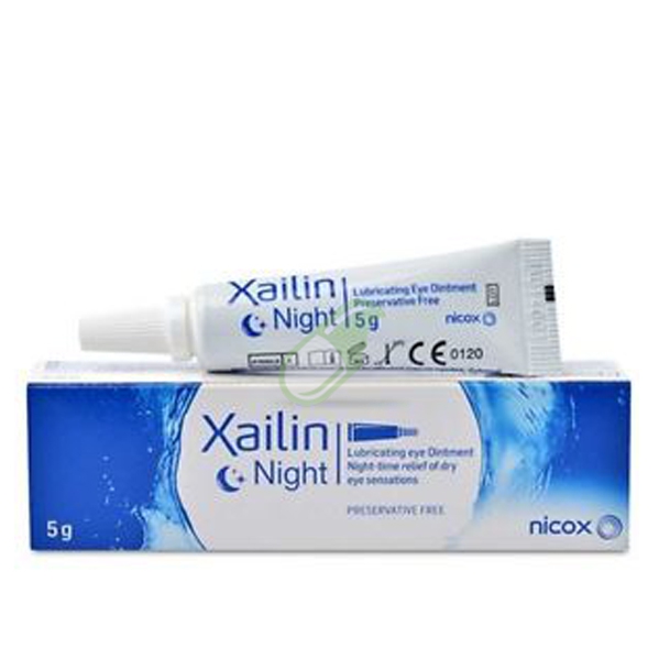 Visufarma Linea Salute dell'Occhio Xailin Night Unguento Oftalmico 5 G