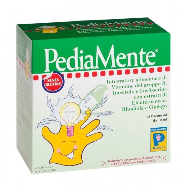 Pediatrica Linea Vitamine e Minerali Pediamente 15 Flaconcini 10 ml