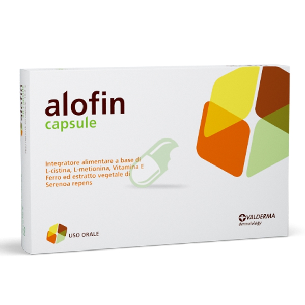 Valderma Linea Benessere dei Capelli Alofin Integratore 20 Capsule