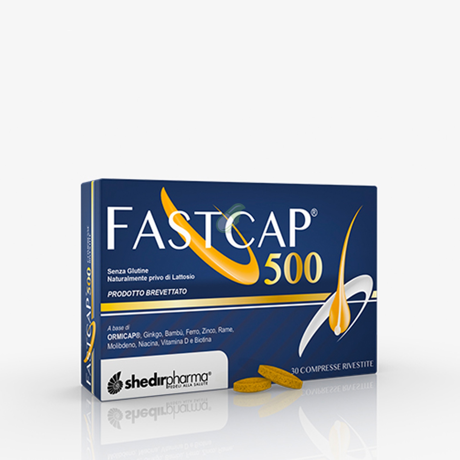 Shedir Pharma Linea Capelli Sani Fastcap 500 Integratore 30 Compresse Rivestite