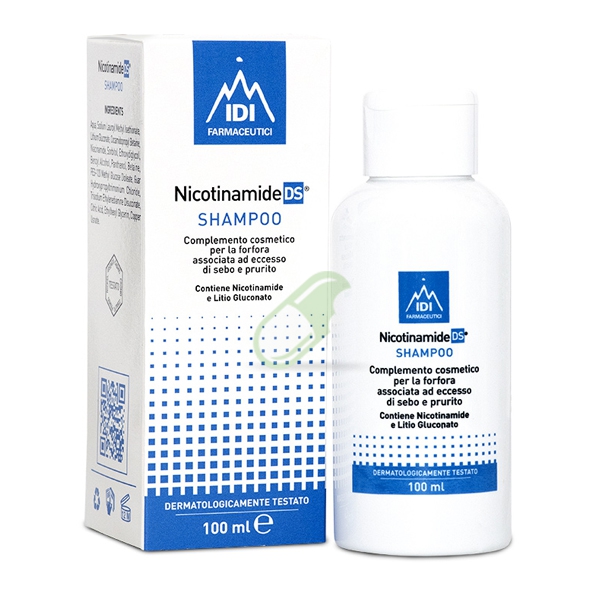 Idi Farmaceutici Linea Dermatologica Nicotinamide Ds Shampoo Senza Profumo 100ml