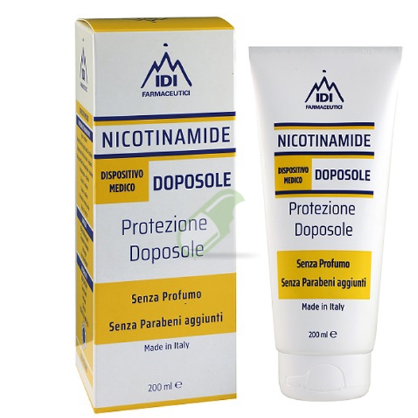 Idi Farmaceutici Linea Dermatologica Nicotinamide Doposole Protezione 200 ml