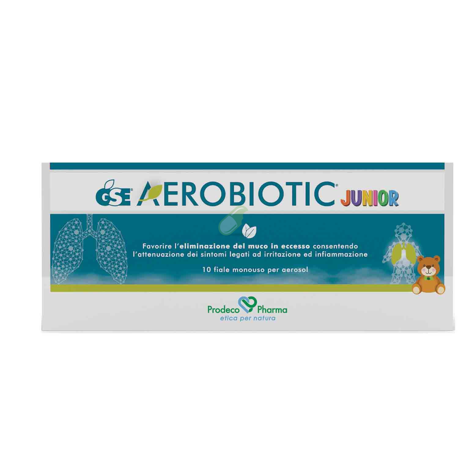 Prodeco Pharma Gse Aerobiotic Junior 10 flaconcini Da 50 ml