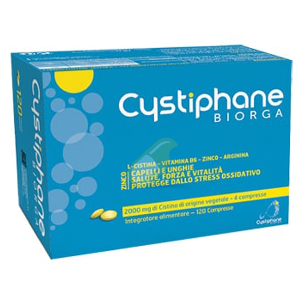 Biorga Linea Capelli Sani Cystiphane Integratore 120 Compresse