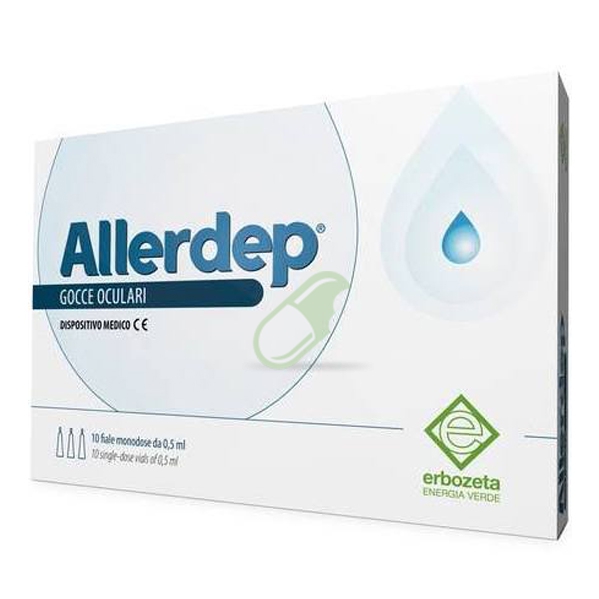 Erbozeta Linea Salute dell'Occhio Allerdep Gocce Oculari 10 Fiale Monodose