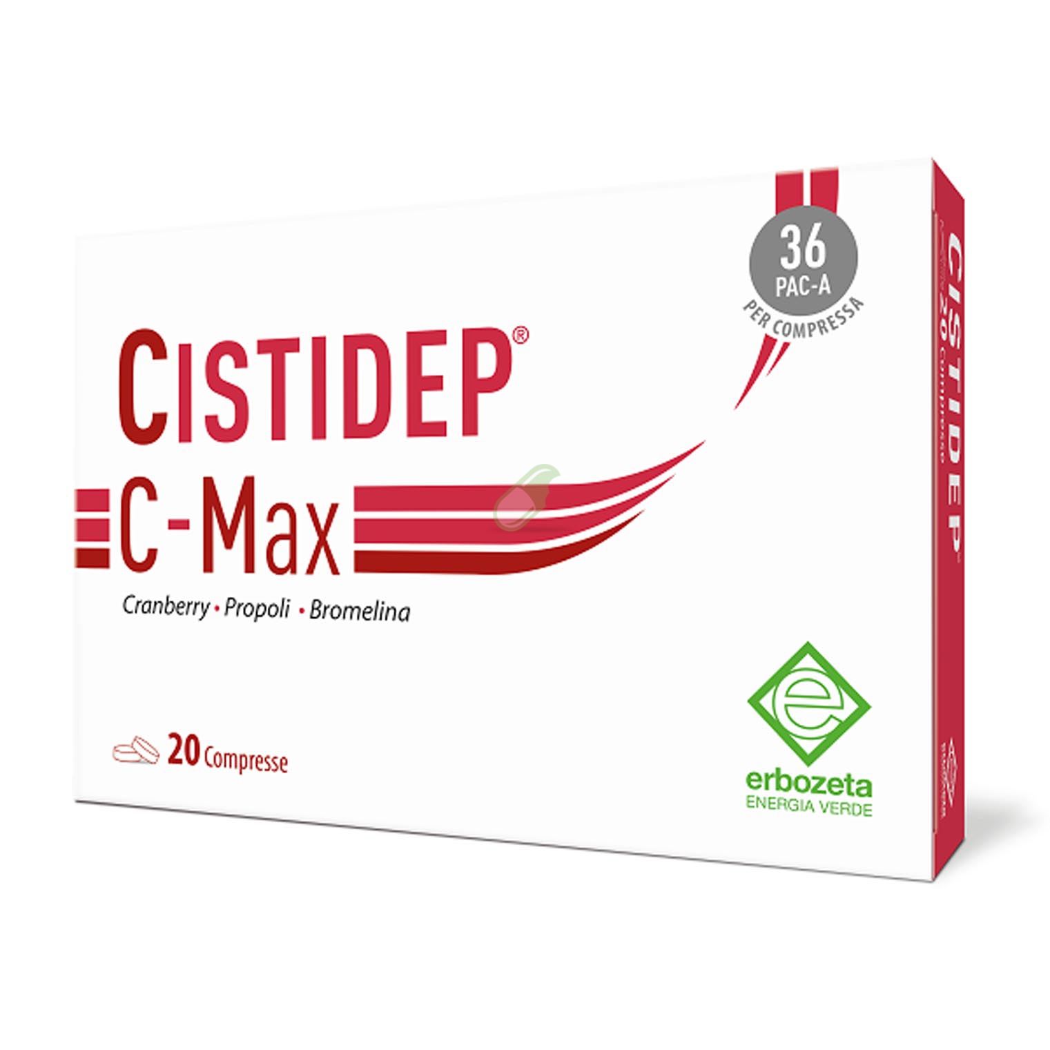Erbozeta Linea Benessere delle vie Urinarie Cistidep C- Max 20 Compresse