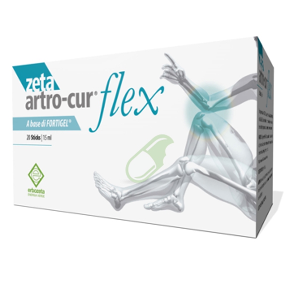 Erbozeta Linea Benessere Articolare Zeta Artro Cur Flex Integratore 20 Stick