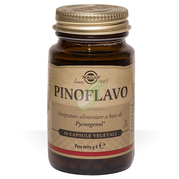 Solgar Linea Benessere Pinoflavo Integratore 30 Capsule Vegetali