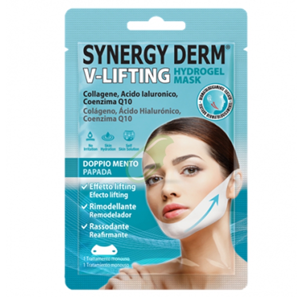 Planet Pharma Synergy Derm V Lifting Hydrogel Mask Doppio Mento