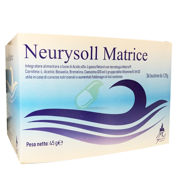 Byocare Neurysoll Matrice Integratore 36 Bustine