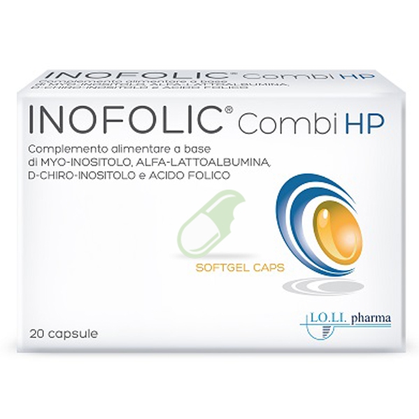 LO.LI.Pharma Linea Benessere della Donna Inofolic Combi HP Integratore 20 Caps.