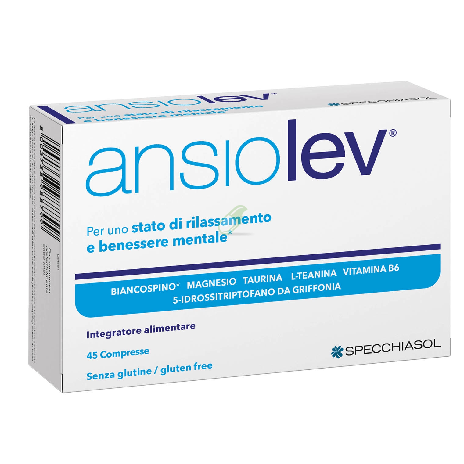 Specchiasol Linea Sonno e Serenit� Ansiolev 45 Compresse