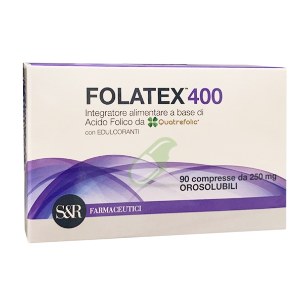 S&R Farmaceutici Linea Benessere della Donna Folatex 400  90 Compresse