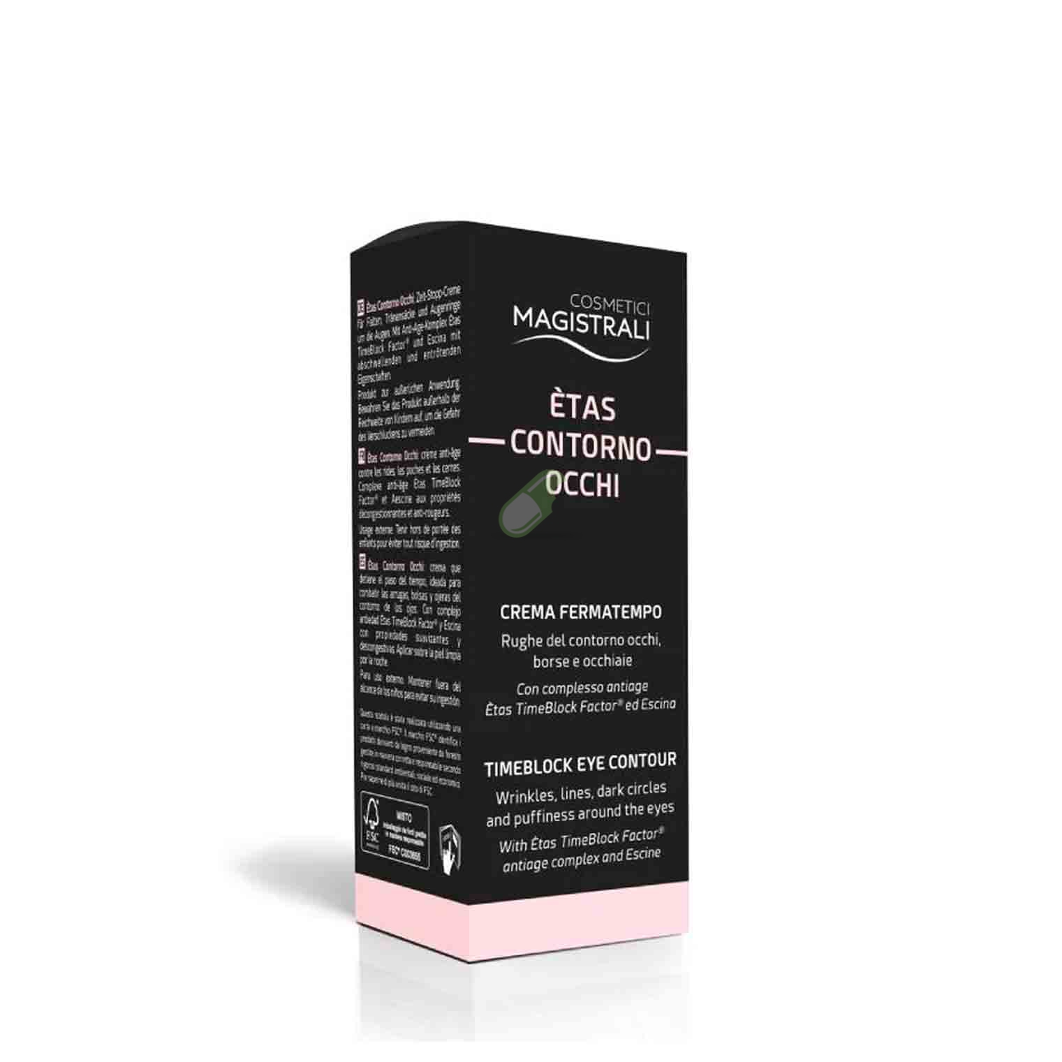 Cosmetici Magistrali Linea Viso e Occhi Etas Contorno Occhi 15 ml