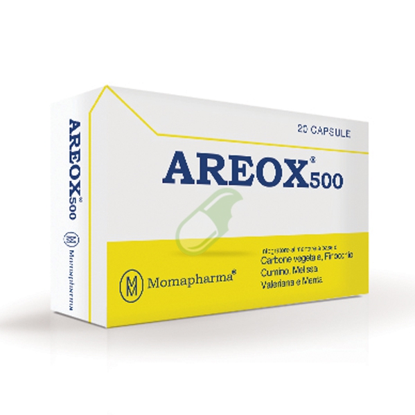 Momapharma Linea Intestino Sano Areox 500 Integratore 20 Capsule