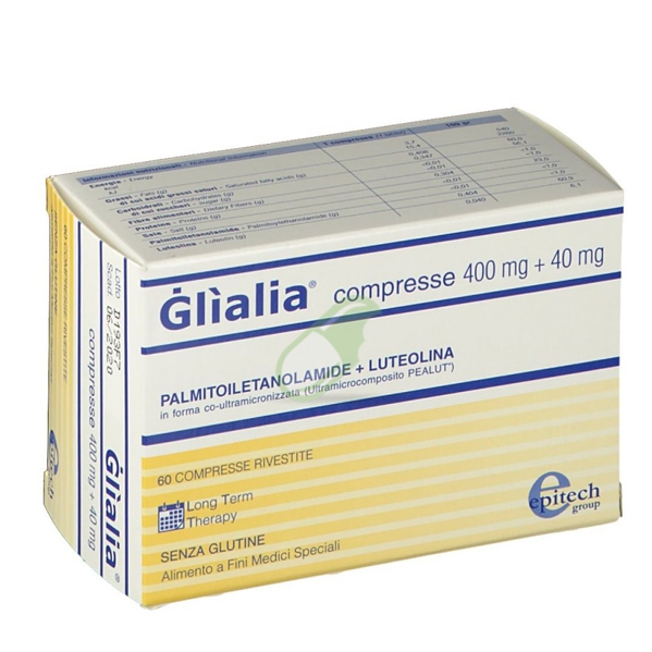 Epitech Linea Sistema Nervoso Glialia Integratore 400mg+40mg 60 Compresse Rivest
