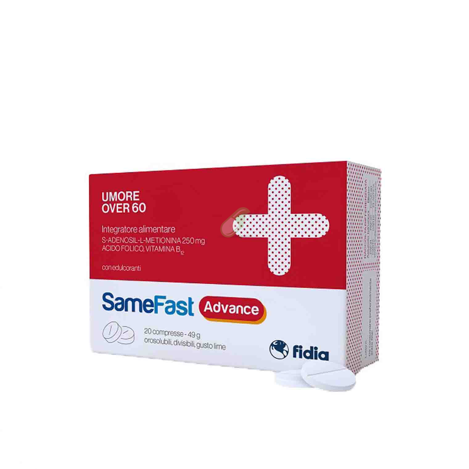 Fidia Farmaceutici Linea Benessere Samefast Advance 20 Compresse Orosolubili