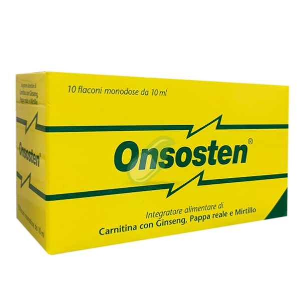 Difass International Linea Tonici Onsosten Integratore 10 Flaconcini