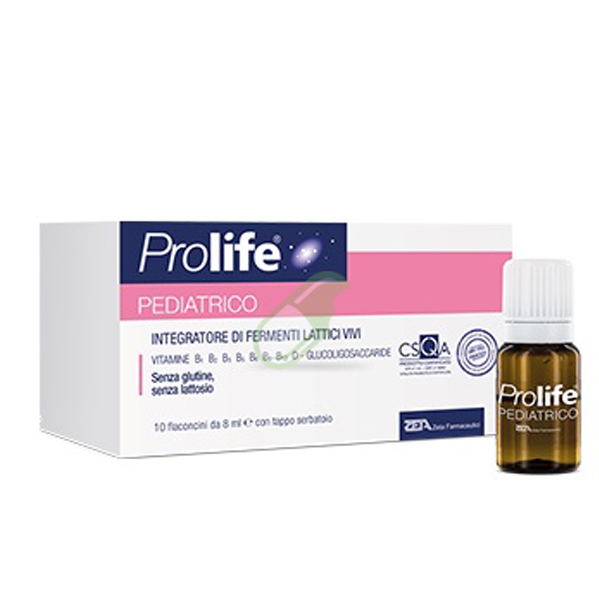 Prolife Linea Fermenti Prolife Pediatrico Integratore 10 Flaconcini