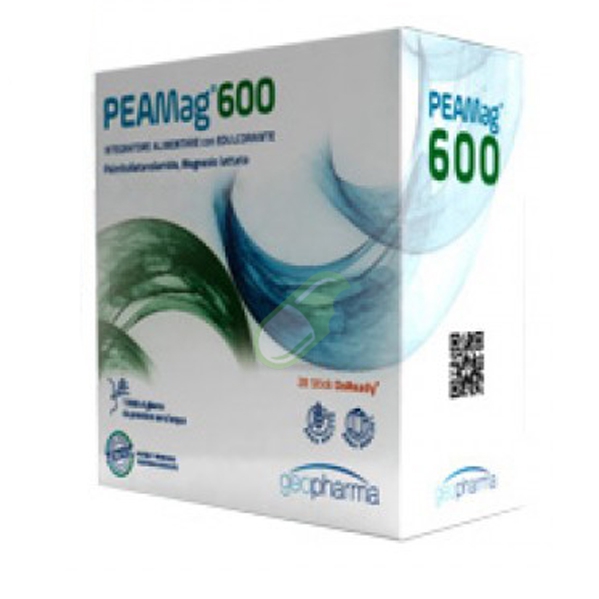 Geofarma Linea Benessere del Sistema Nervoso Peamag 600 Integratore 28 Stick