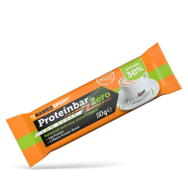 Named Linea Sport Proteinbar Zero 30 % Moka 1 barretta da 50 g