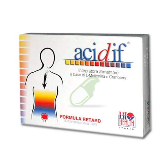 Biohealt Linea Benessere dell'Apparato Urinario Acidif Integratore 30 compresse