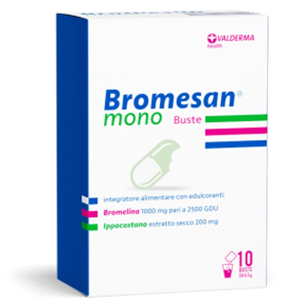 Valderma Linea Circolazione e Microcircolo Bromesan Mono Integratore 10 Buste